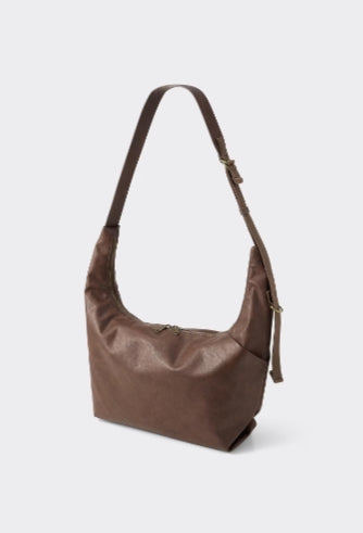 Customized Crossbody bag - Clemence leather - #28 - Magnetic buckle