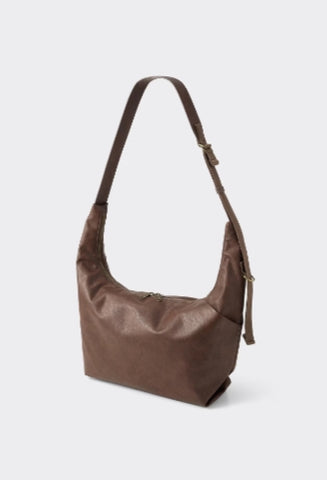 Customized Crossbody bag - Clemence leather -  #28 - Magnetic buckle
